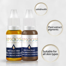 将图片加载到图库查看器，Aimoosi Best Organic Milky Pigment Eyebrow Microblading Tattoo Ink Permanent Makeup Pigment For Brows
