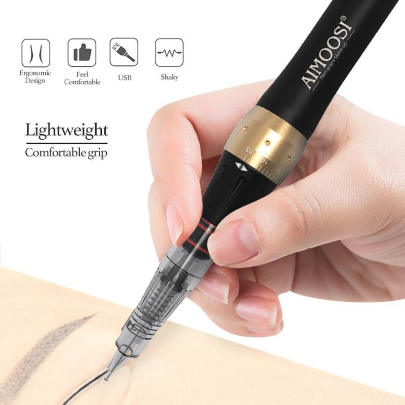 Aimoosi M7 Professional Nano Needles 1R-0.18mm for Eyebrow Tattoo cartridges tattoo needle High Quality