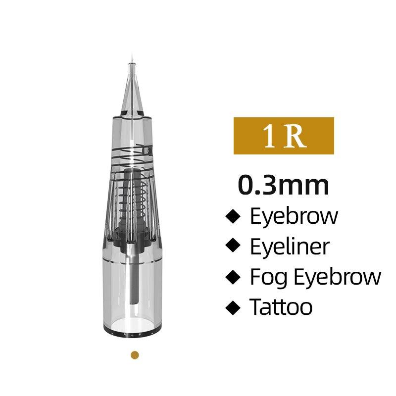 Aimoosi M7 Professional Nano Needles 1R-0.18mm for Eyebrow Tattoo cartridges tattoo needle High Quality