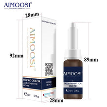 Carica l&#39;immagine nel visualizzatore di Gallery, Aimoosi Semi-Permanent Makeup tattoo ink Liquid pigment for eyebrow&amp;eyeliner makeup inks 5 colors suit for machines
