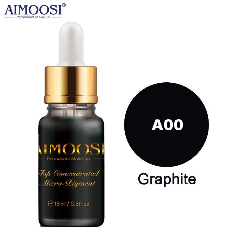 Aimoosi eyebrow Pigment ink Semi Permanent Makeup Eyebrow Ink Lips Eye Line Tattoo Color Microblading Pigment
