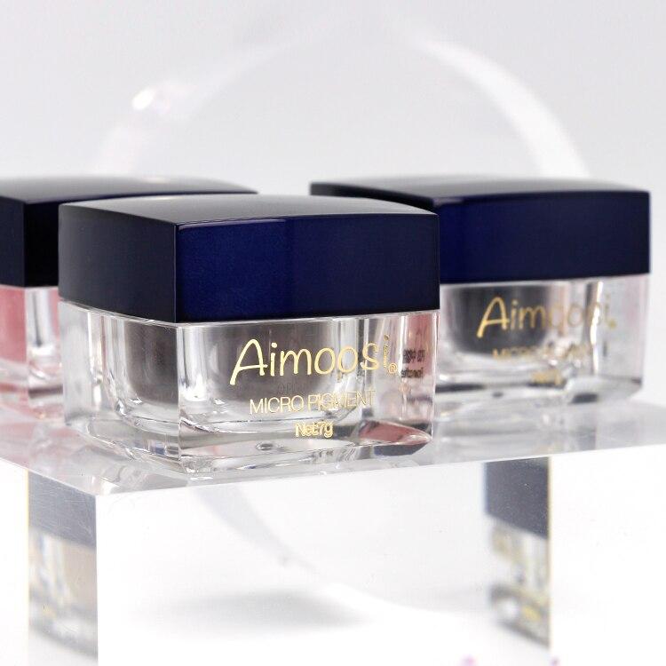 Aimossi Paste Eyebrow Pigment for manual Permanent makeup tattoo ink, safe and reliable 12 colors can be chose