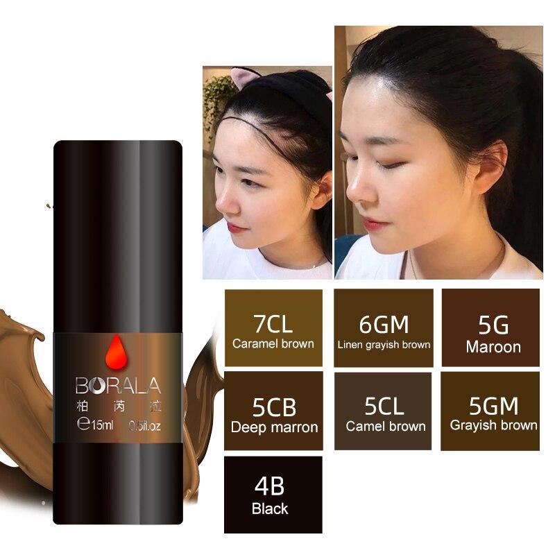 Borala Tattoo hairline Pigment for Hair Scalp pigmentation Tattoo Microblading&Machine Operation Super cost-effective