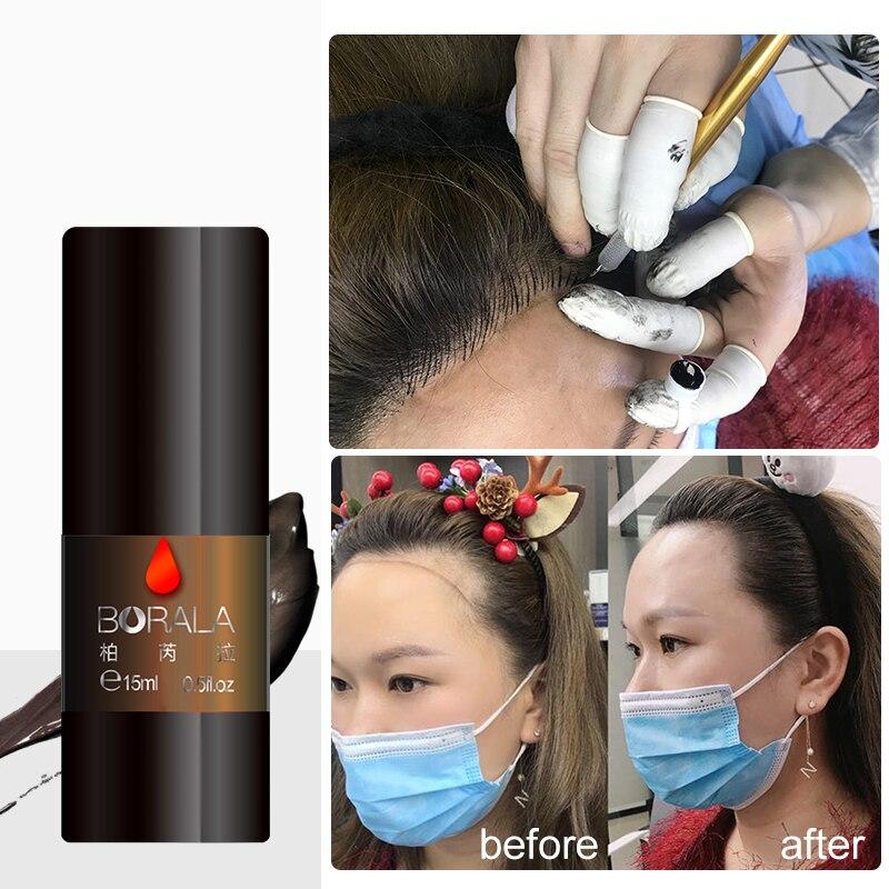 Borala Tattoo hairline Pigment for Hair Scalp pigmentation Tattoo Microblading&Machine Operation Super cost-effective