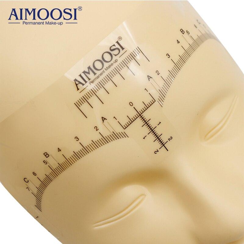 Disposable Eyebrow Microblading Ruler/Sticker, eyebrow measuring shaping soft microblading tools ruler permanent makeup tatoo