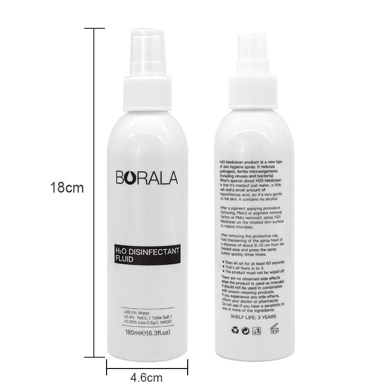 Exfoliating Facial Cleansing Scrub Gel spray Magical Effect Private Label Organic  permanent makeup tattoo 180ml spary