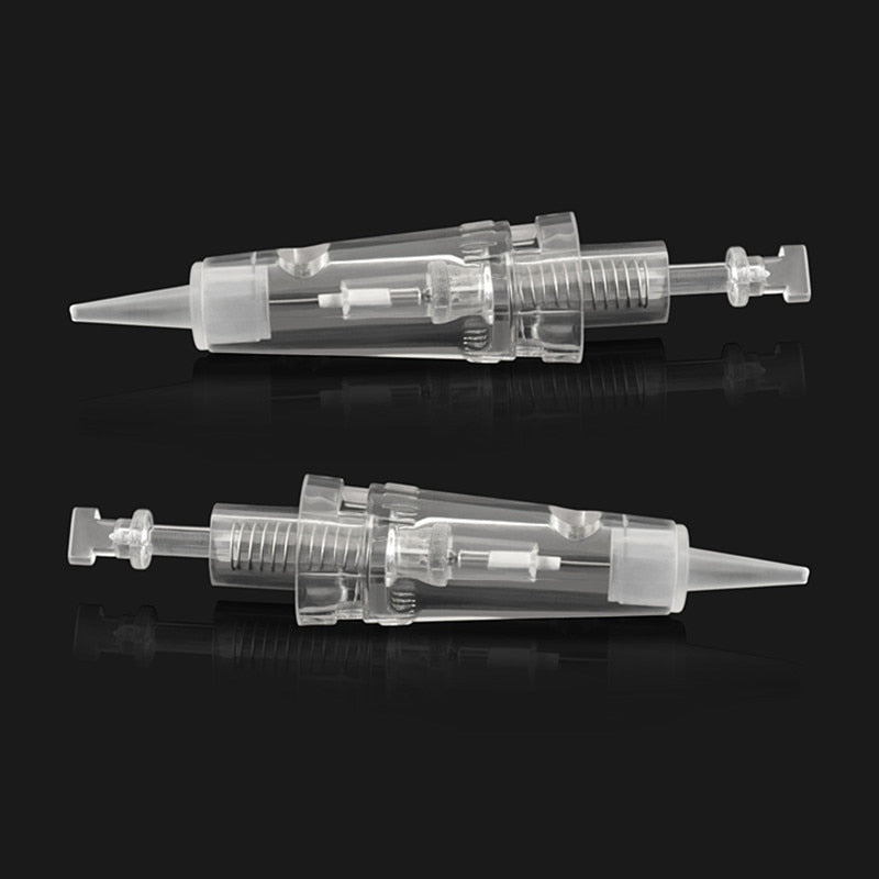 20pcs Disposable Permanent Makeup Cartridge Needles Bayonet Tattoo Derma Pen for permanent makeup Auto Micro tattoo nano needle