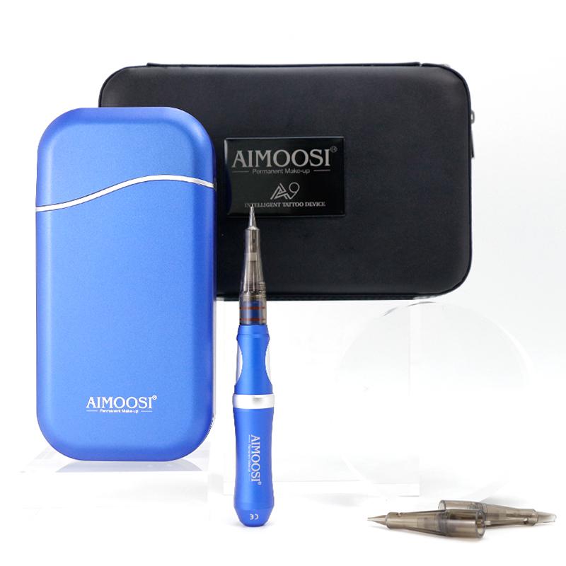 AIMOOSI Latest Technology A9 Tattoo Machine Permanent Makeup Device Low Noise PMU Machine For Microblading Eyebrow Eyeliner Lip