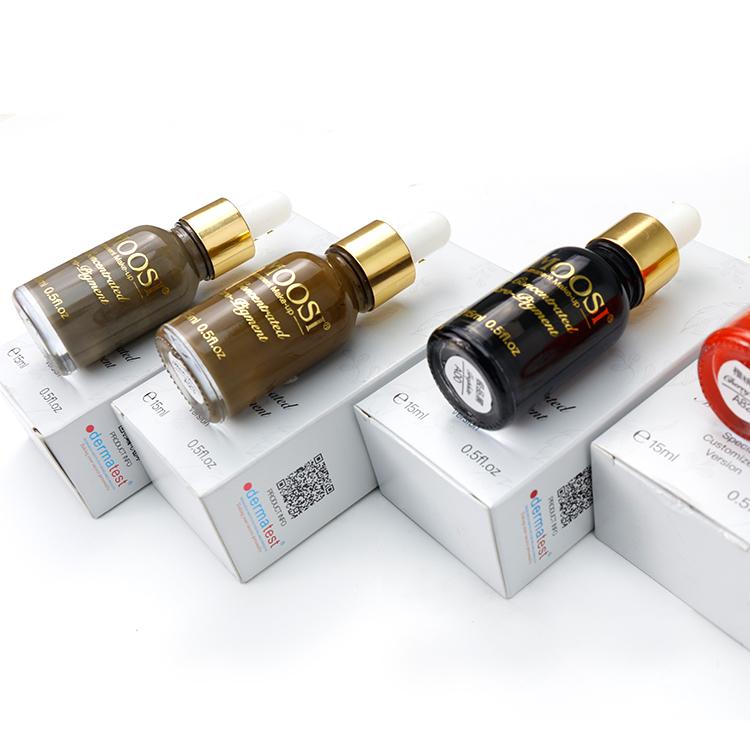 Aimoosi Top Organic Concentrated Micro-Pigment Permanent Makeup Microblading Pigment Tattoo Ink
