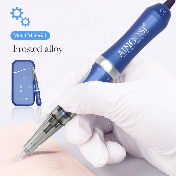 AIMOOSI Latest Technology A9 Tattoo Machine Permanent Makeup Device Low Noise PMU Machine For Microblading Eyebrow Eyeliner Lip