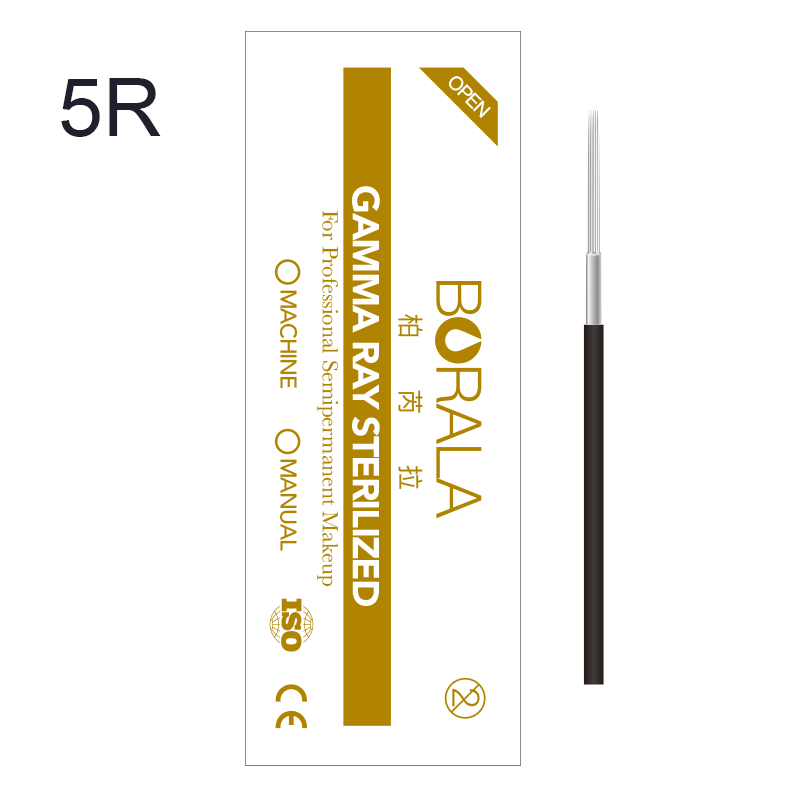30pcs Microblading Manual Blades Needles Permanent Tattoo Makeup Needle 3R/5R/Patent star needle/18F Manual Eyebrow Blades