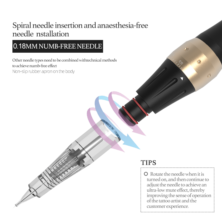 Aimoosi M7 Machine Cartridge Needle PMU Machine Needles Disposable Tattoo Blade