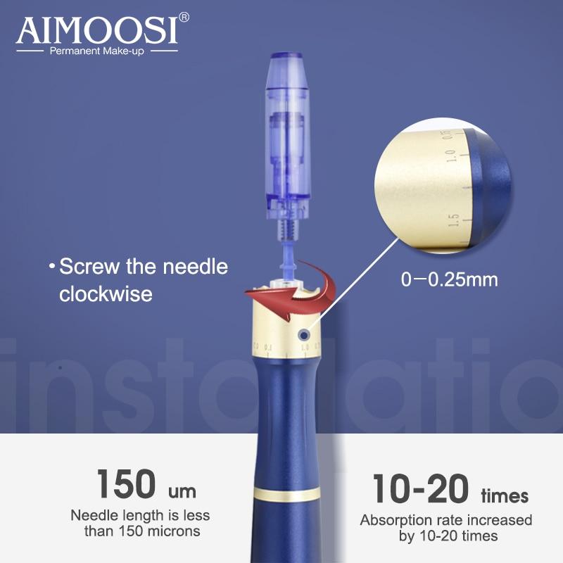 Hot Aimoosi Multifunctional Beauty Instrument for Enhance Skin absorption rate High quality Microneedle Needle