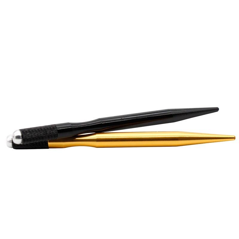 Manual Eyebrow Tattoo starry sky Handmade Pen Permanent Makeup Microblade Embroidery Eyebrow Pen Holder