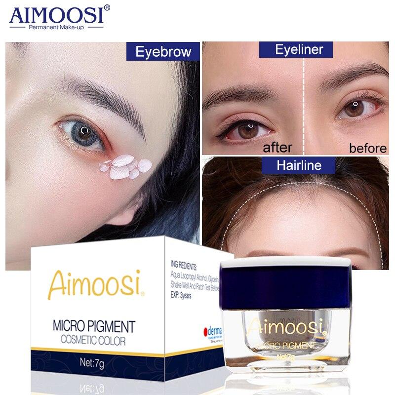 Nano paste Mircoblading Tattoo ink for eyebrow pigment for Tebori/Manual tattoo pigment brown/coffee/chocolate goochie quality
