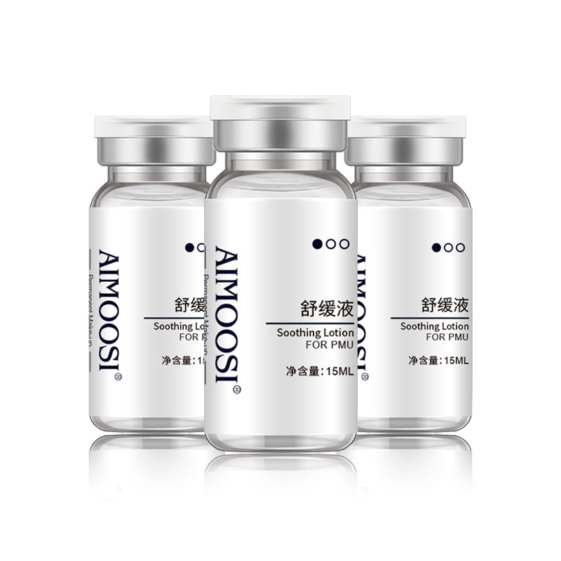 1Bottle MANTUOLA Secondary Soothing Solution For Mid Operation PMU Permanent Makeup Eyebrow Eyeliner Lips Tattoo Microblading