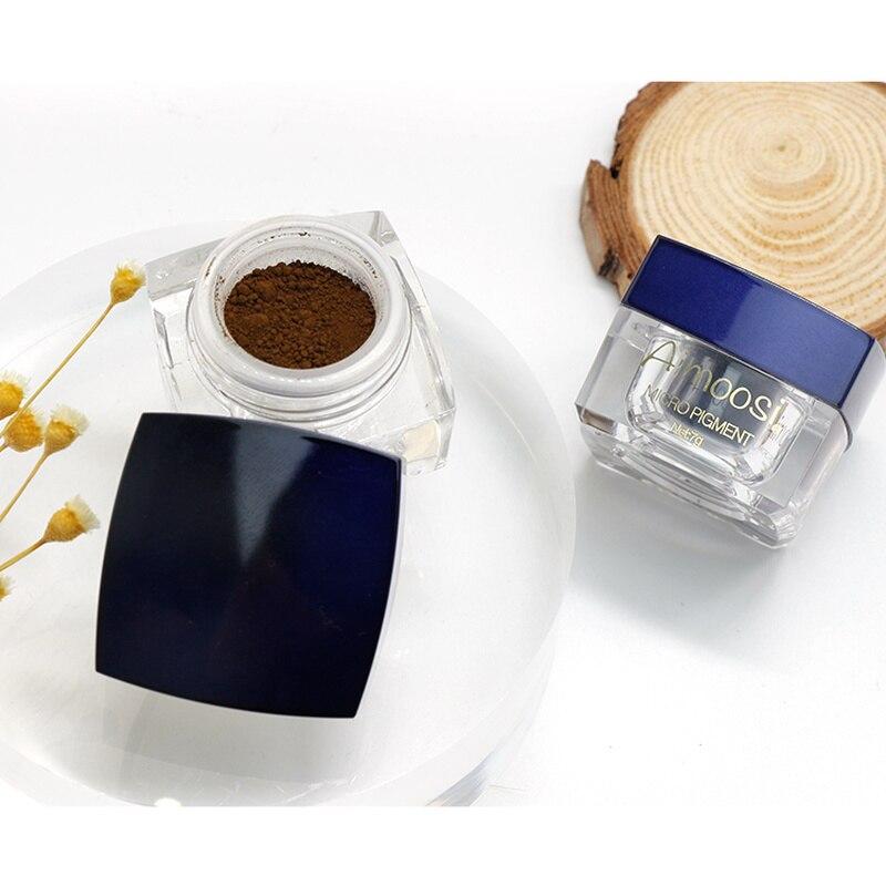 Tattoo ink Pure Plant Color powder mix to Aimoosi Pigment for Permanent makeup for eyebrow eyeliner lip ink 11 colors to choose