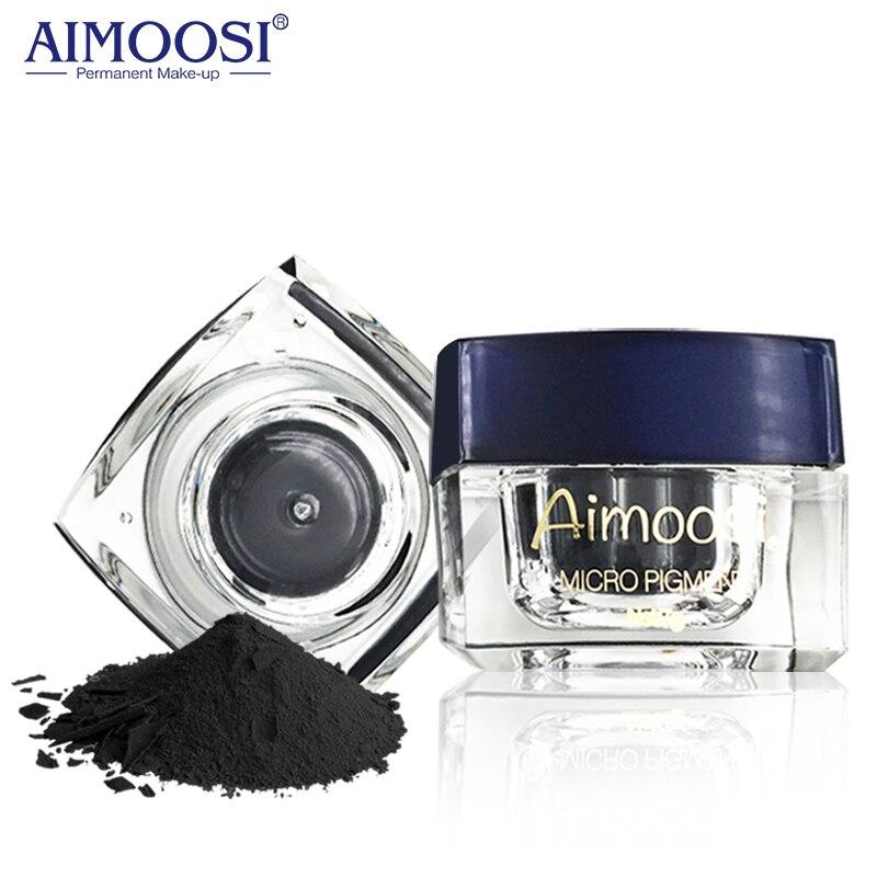 Tattoo ink Pure Plant Color powder mix to Aimoosi Pigment for Permanent makeup for eyebrow eyeliner lip ink 11 colors to choose